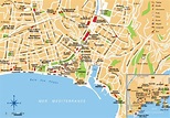 Mapa Menton - Plano de Menton | Nice france map, Nice france, Tourist map