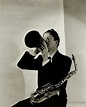 Rudy Vallee With A Saxophone by George Hoyningen-Huene