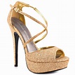 Adrienne Maloof - Yvonne - Gold Metallic | Women shoes, Shoes, Wedding ...