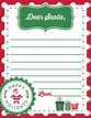 Free Printable Letter To Santa Template