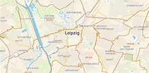 04107 Leipzig mit PLZ Karte und Straßenverzeichnis