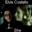 Elvis Costello - She - Acordes D Canciones - Guitarra y Piano