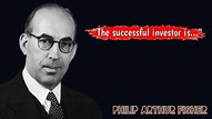 WISDOM OF PHILIP ARTHUR FISHER - YouTube