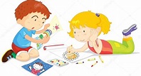 Resultado de imagen para niños dibujando | Drawing for kids, Drawing ...