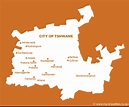 City of Tshwane Metropolitan Municipality map. | Download Scientific ...