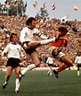 West Germany vs Netherlands in the 1974 World Cup final. The final ...