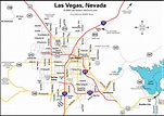 Mapa de Las Vegas - Guía de las lugares turísticos