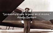 32 frases de Amelia Earhart sobre volar y el coraje