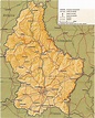 Mapa de Luxemburgo - fatos interessantes e informações sobre o país