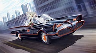 Wallpaper : DC Comics, TV, Batman and Robin, Batmobile, car, artwork ...
