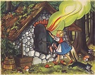 Hänsel und Gretel / Illustration 6 | Fairytale illustration, Vintage ...
