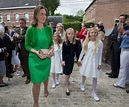 Vidéo : La princesse Claire de Belgique avec sa fille la princesse ...