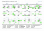 Calendário 2023 com feriados nos Estados Unidos | Imprimir e baixar ...