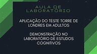 APLICAÇÃO DO TESTE TORRE DE LONDRES EM ADULTOS COM DECLÍNIO COGNITIVO ...