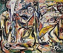 Cuadros de Jackson Pollock. Expresionismo abstracto del siglo XX