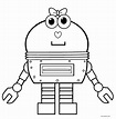 Dibujos de Robots para colorear - Páginas para imprimir gratis
