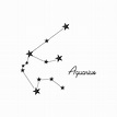 Aquarius Embroidery Design Aquarius Constellation Embroidery - Etsy ...