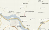 Encarnacion Map Paraguay - ToursMaps.com