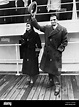 Dino Grandi and his wife in New York, 1931 Stock Photo - Alamy