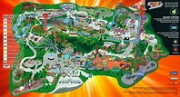 6 Flags Magic Mountain California Map – Topographic Map of Usa with States