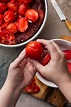 How to peel tomatoes (Blanching Method) - Olivia's Cuisine