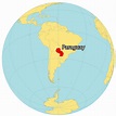 Map of Paraguay - Cities and Roads - GIS Geography