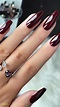 Awesome Oxblood Red Nail Polish- | Wine nails, Burgundy nails, Wine red ...