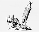 Robert Hooke's Microscope In Micrographia 1665 Photograph by Dr Jeremy ...