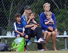 Elin Nordegren Coaches Soccer Game With Her Kids Picture | Hollywood's ...