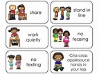 23 Classroom Rules Flashcards and Display Labels | Made By Teachers