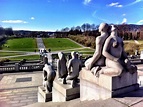 Wandering the Vigeland Sculpture Park in Oslo, Norway