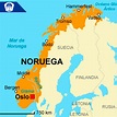 Noruega Mapa