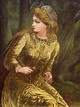 Antiques Atlas - Pre-Raphaelite Oil On Mahog.Panel Girl In Woods