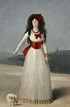 Francisco Goya Retrato de María Teresa Cayetana de Silva, Duquesa de ...
