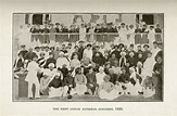 First session of the Indian National Congress in Bombay, India image ...