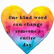 One Kind Word | JanBeek