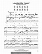 Love ain't for Keeping (The Who) by P. Townshend - sheet music on MusicaNeo