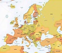 European Map Printable It Includes All Of The Countries In Europe And ...