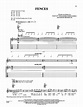 Paramore "Fences" Sheet Music Notes | Download Printable PDF Score 180491
