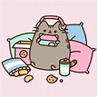 Cat Lover Aesthetic - Pusheen Hanging Out Day | Nintendo Switch Art ...