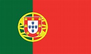ilustración vectorial de la bandera de portugal 2417802 Vector en Vecteezy