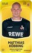 Limited card of Matthias Köbbing - 2022-23 - Sorare