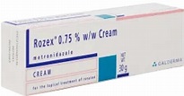 Buy Rozex Cream - Metronidazole 0.75%, 40g - Dock Pharmacy