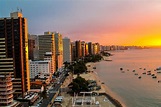 Sunset in Fortaleza, Brazil | Travel cost, Brazil travel, Belize