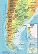 Best Argentina Map: Political, Physical, and Thematic • El Sur del Sur