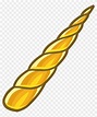 Golden Unicorn Horn - Gold Unicorn Horn Png - Free Transparent PNG ...