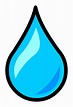 Gota De Agua Animada Png / Ilustración aguda de gota de agua ...