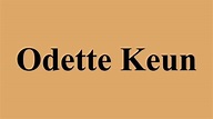 Odette Keun - Alchetron, The Free Social Encyclopedia