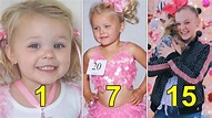 JoJo Siwa 🎀 Transformation 🎀 From 1 to 15 Years Old - YouTube