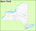 Printable Map Of New York State Counties – Printable Map of The United ...